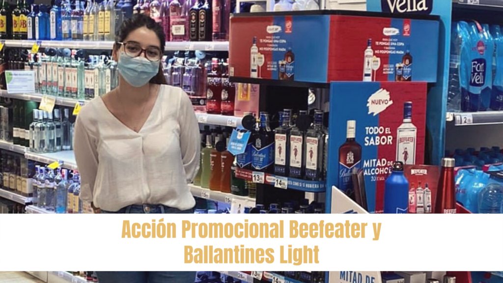 Promoción Beefeater y Ballantines Light