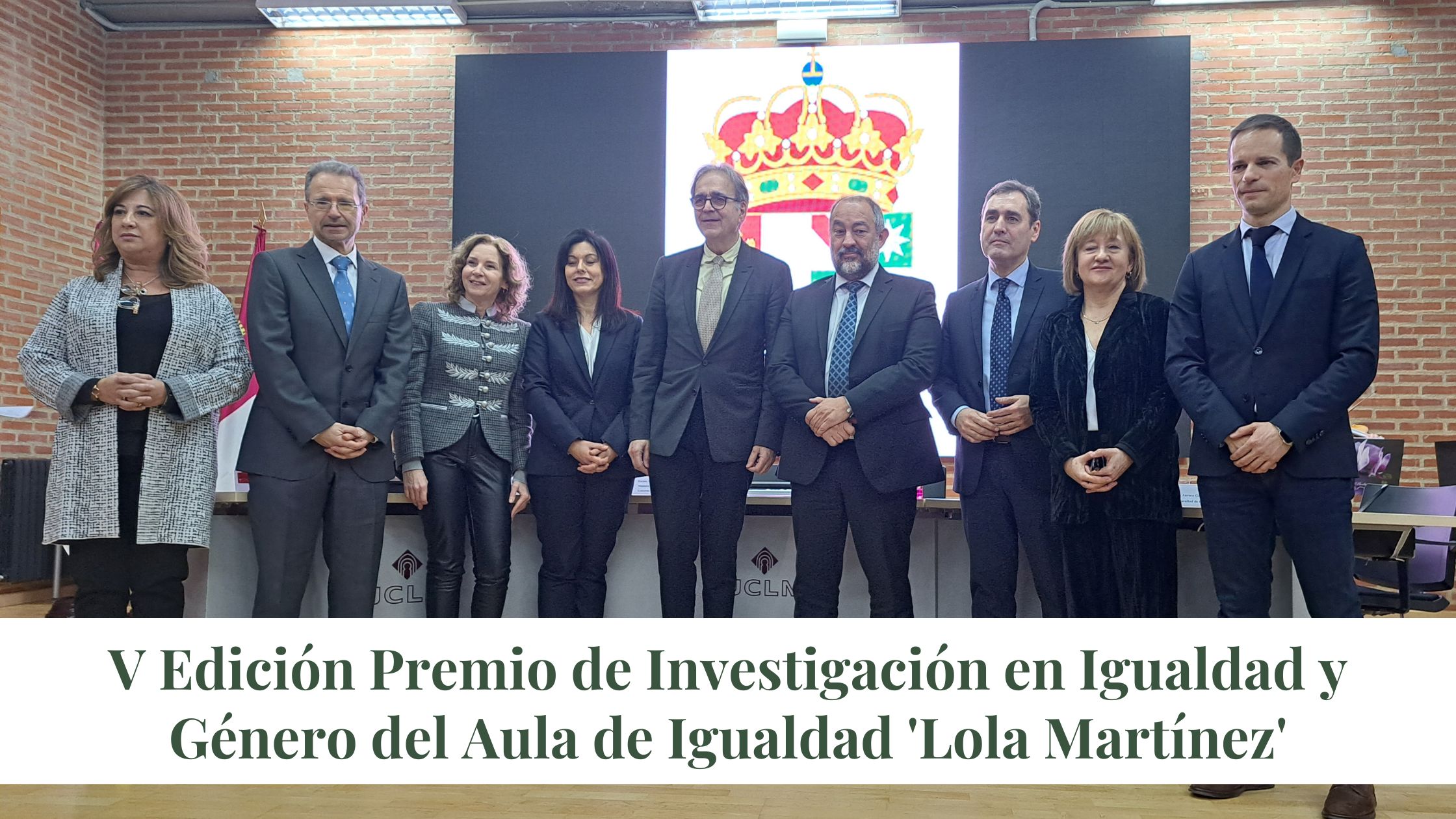 V Edición Premio de Investigación en Igualdad y Género