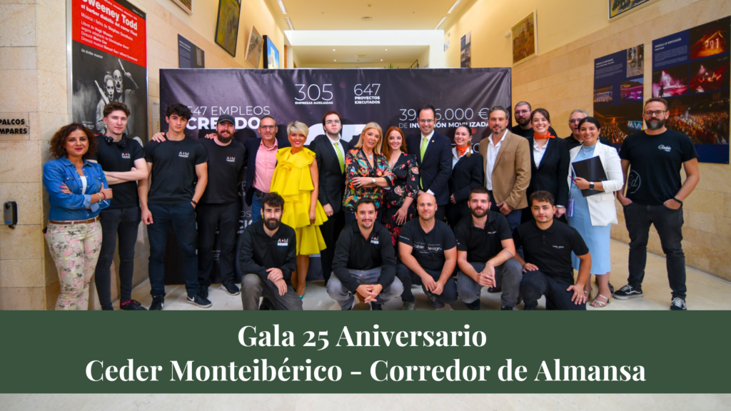 Gala 25 Aniversario de Ceder Monte Ibérico - Corredor de Almansa