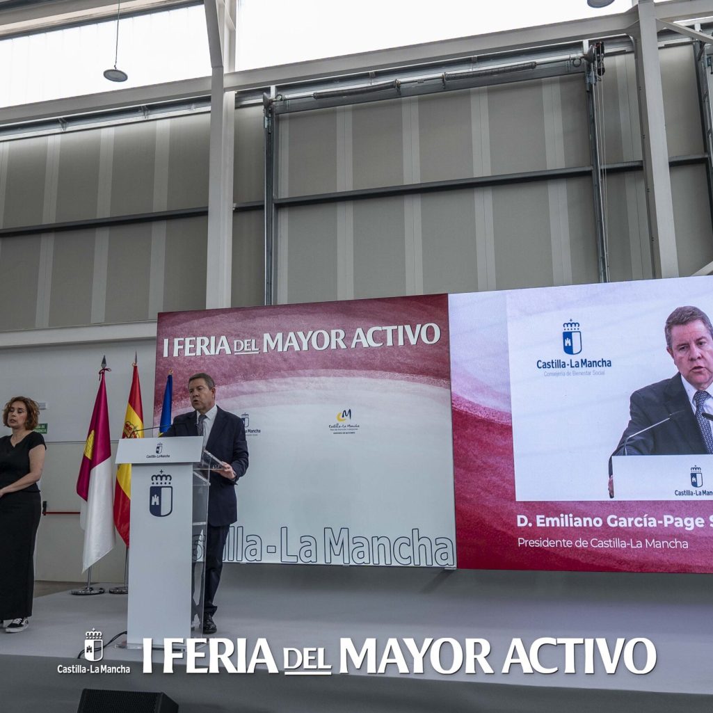Discurso inaugural en la I Feria del Mayor Activo.